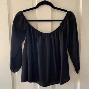 Off the shoulder blouse